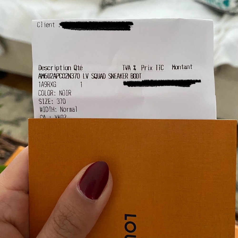 Authentic Louis Vuitton “Squad” Sneaker Boot - Picture 3 of 8